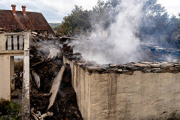 Professional Soot Cleanup technician working in Glen Arm, MD